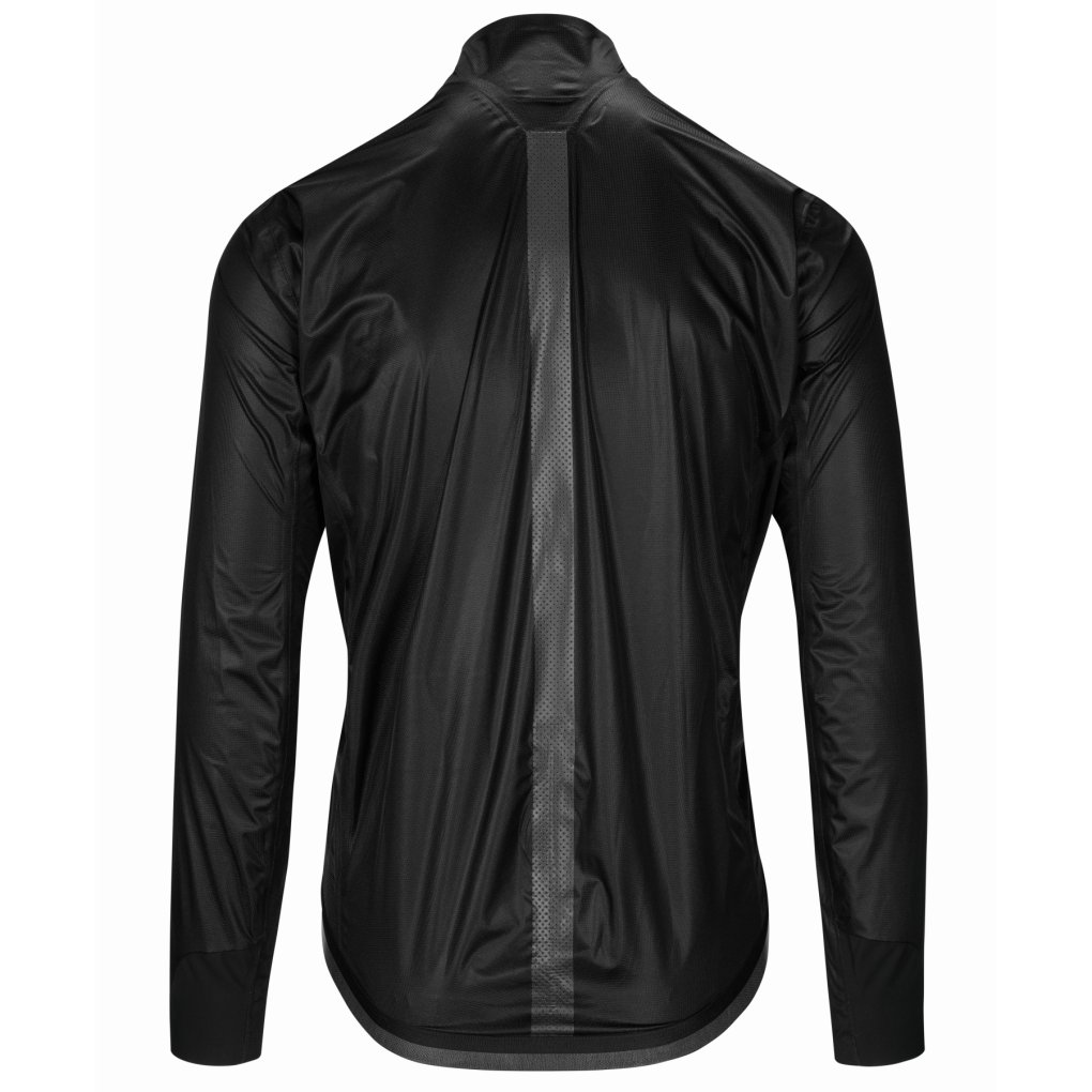 ウェア ASSOS EQUIPE RS RAIN JACKET TARGA BLAK assos-equipe-rs-rain-radjacke-