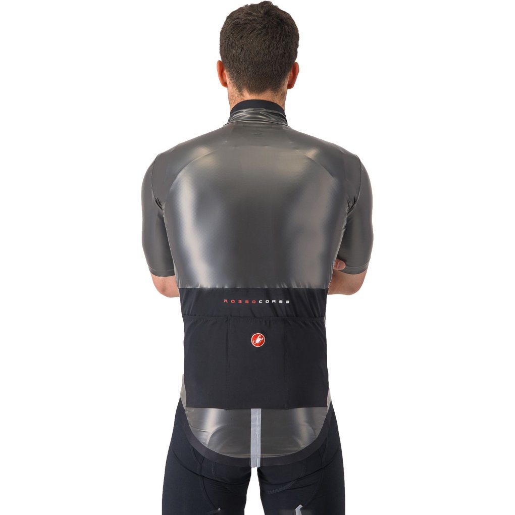 【最終値下げ】Castelli Gabba R 半袖ジャケット Sサイズ 黒 最終値下げ】Castelli Gabba R 半袖ジャケット Sサイズ 黒