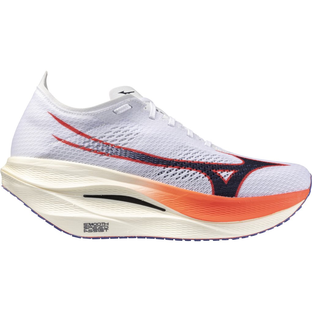 Mizuno Wave Rebellion Pro Running Shoes Unisex White