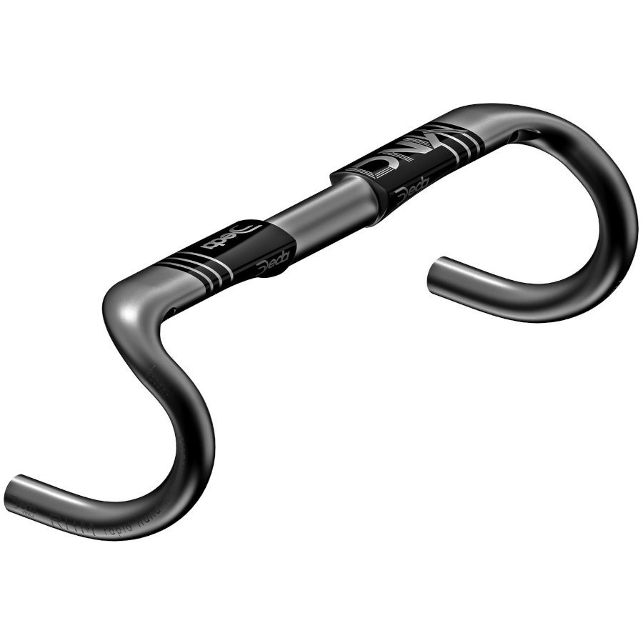 Deda Vinci Shallow 31.7 Carbon Aero Handlebar - polish on black