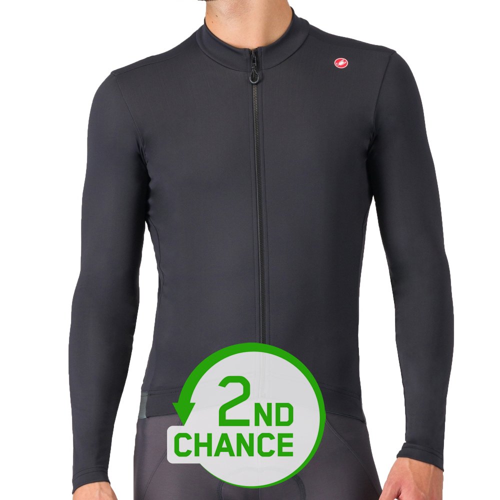 Castelli Espresso Thermal Jersey Men - light black 085 - 2nd