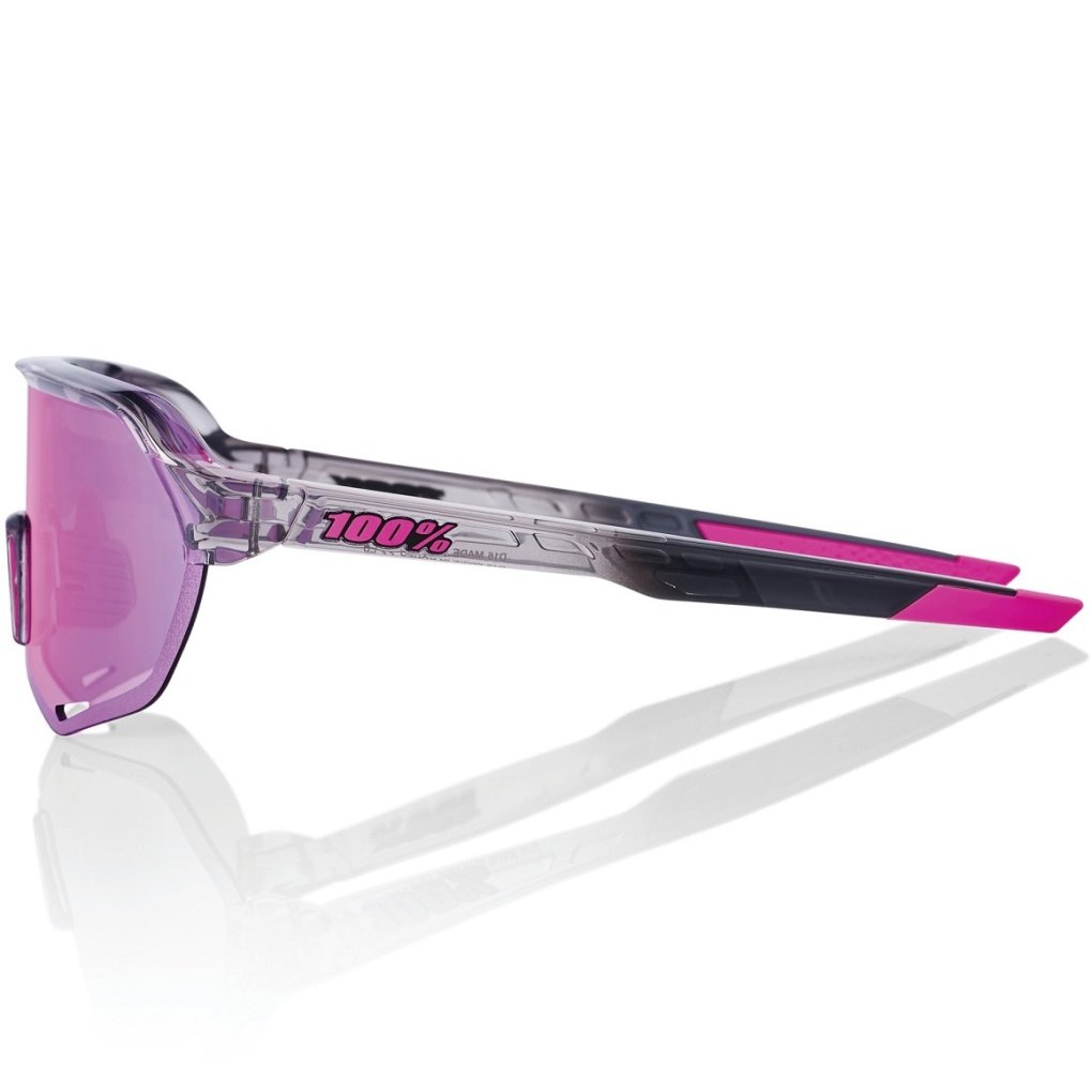 100% S2 Glasses - Tokyo Nights / Translucent Grey - Purple