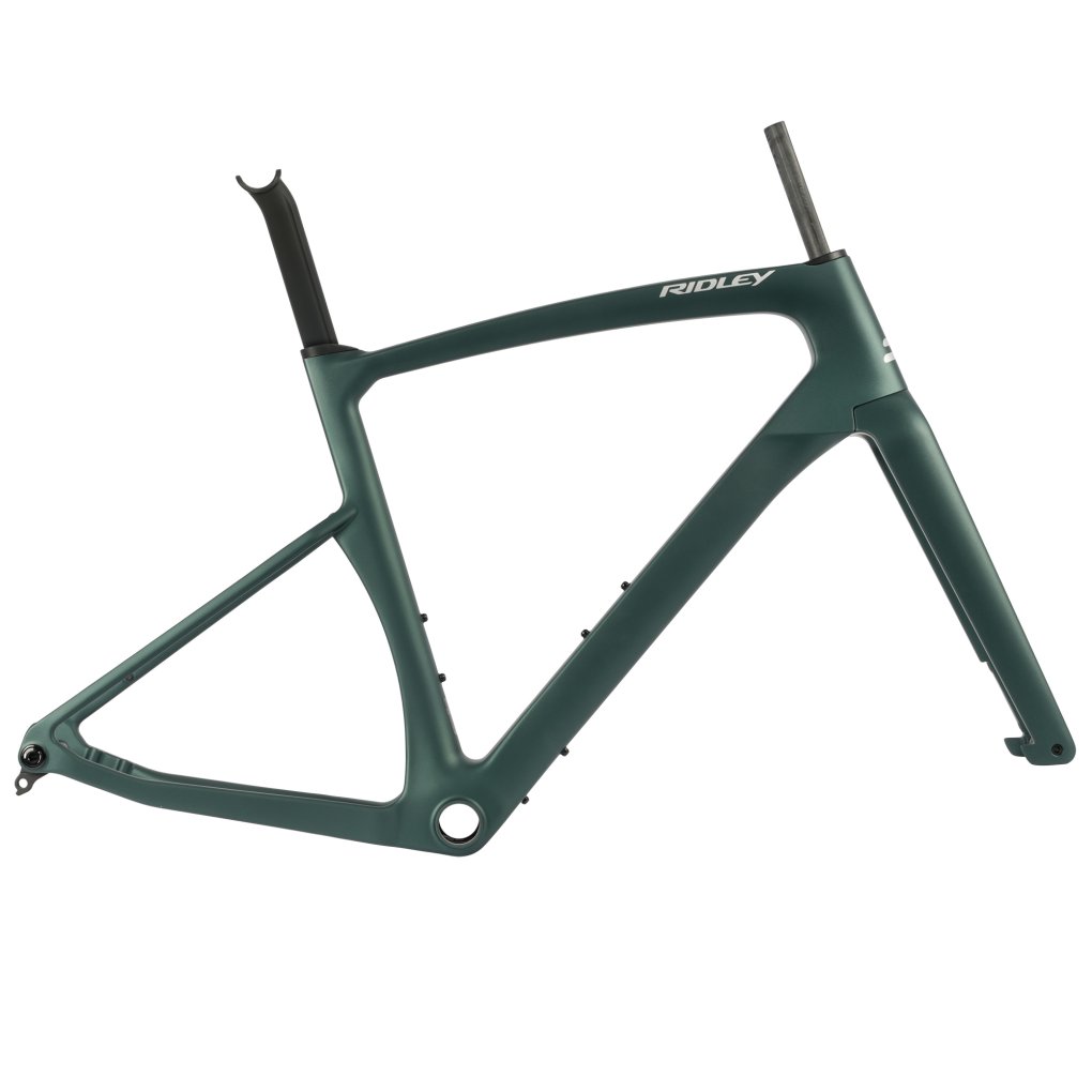 RidleyKanzoFast-CarbonFrameSet-2025-armygreenmetallic/silvermetallic