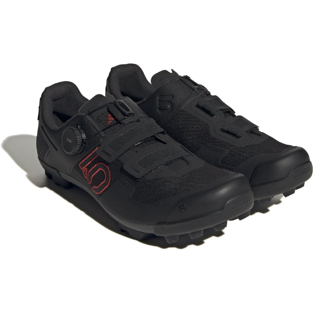 Five Ten Kestrel Boa Mountain Bike Shoes Men Core Black Red