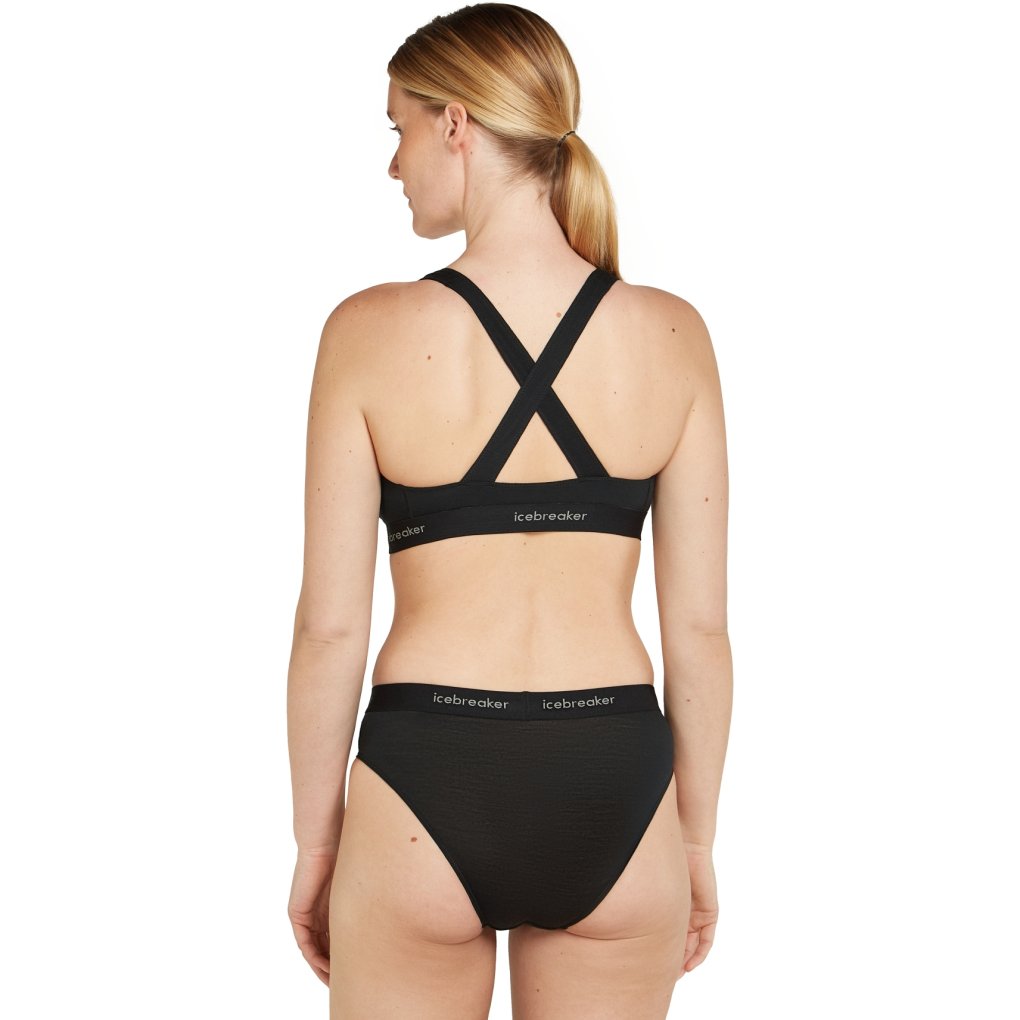 アイスブレーカー レディース トップス ブラジャー Sprite Racerback Merino カラー:Flux Green オンライン ショッピングインナー・下着・ナイトウェア - 送料無料