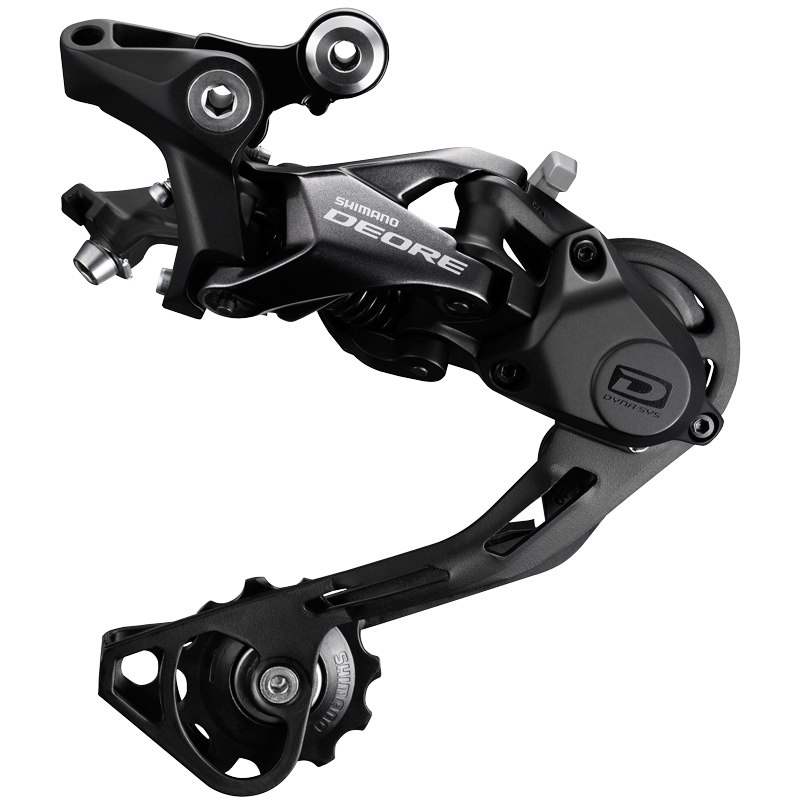 Shimano Deore RD-M6000 Rear Derailleur - Shadow RD+ | 10-speed | medium (GS) - black
