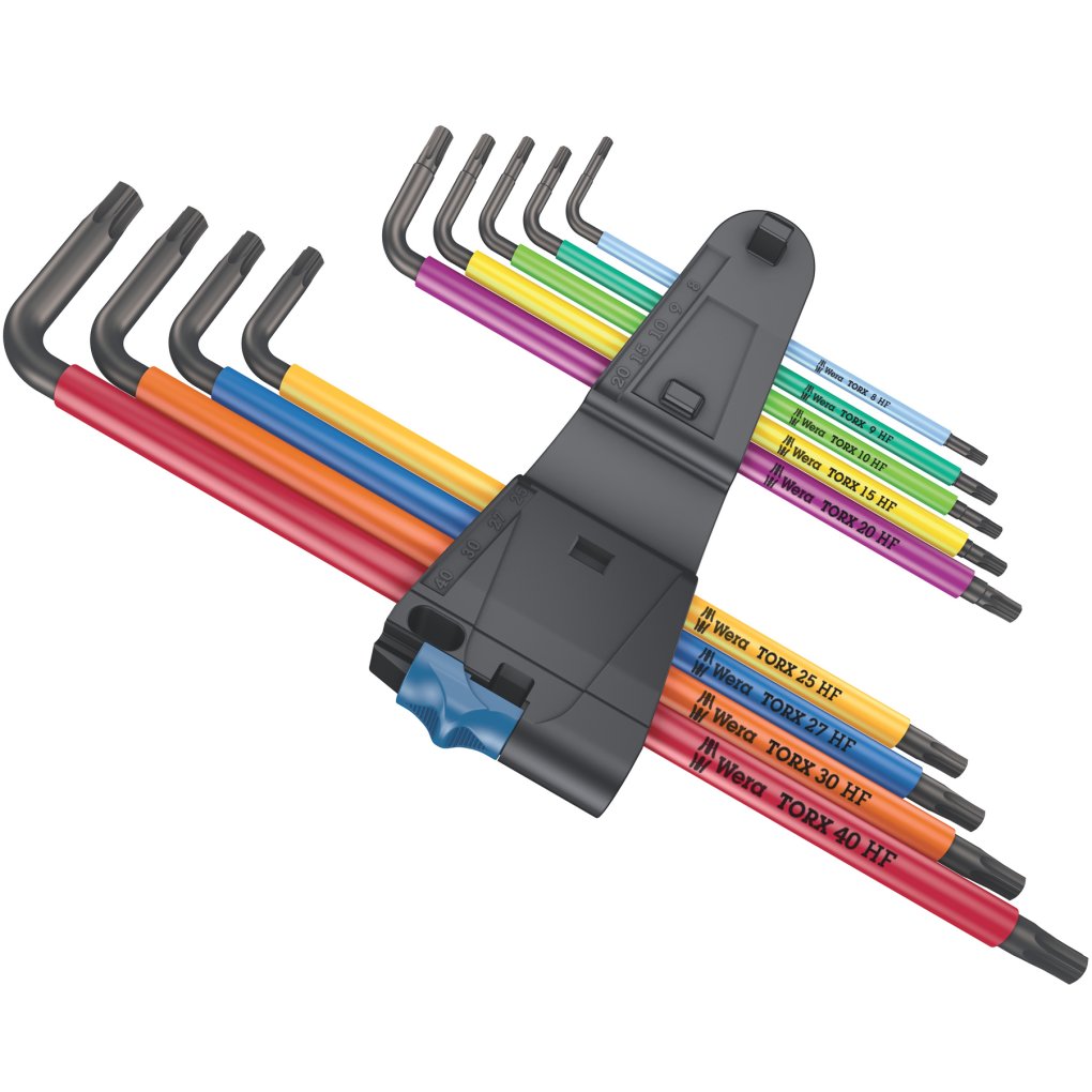Wera 05022210001 950/9 Hex-Plus Multicolour HF 1 Winkelschlüsselsatz