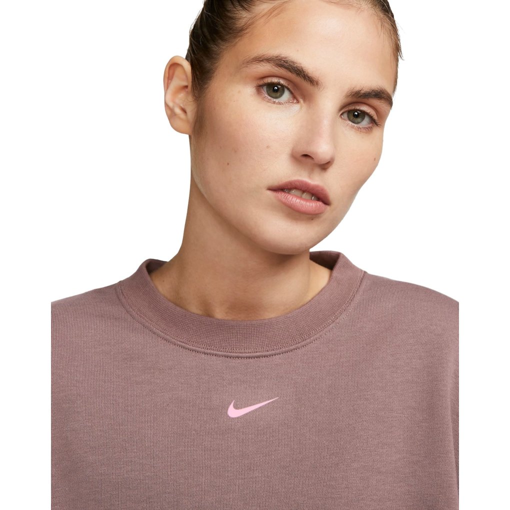 nike foundation crew sweatshirt pink