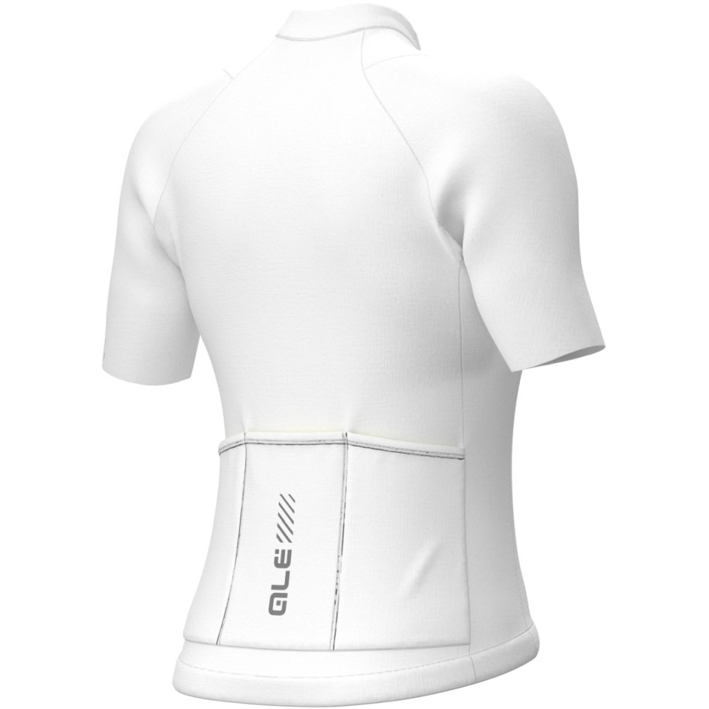 Maillot Cycliste Femme ALE Pragma Color Block, Manches Courtes, Rose, Respirant Et Léger