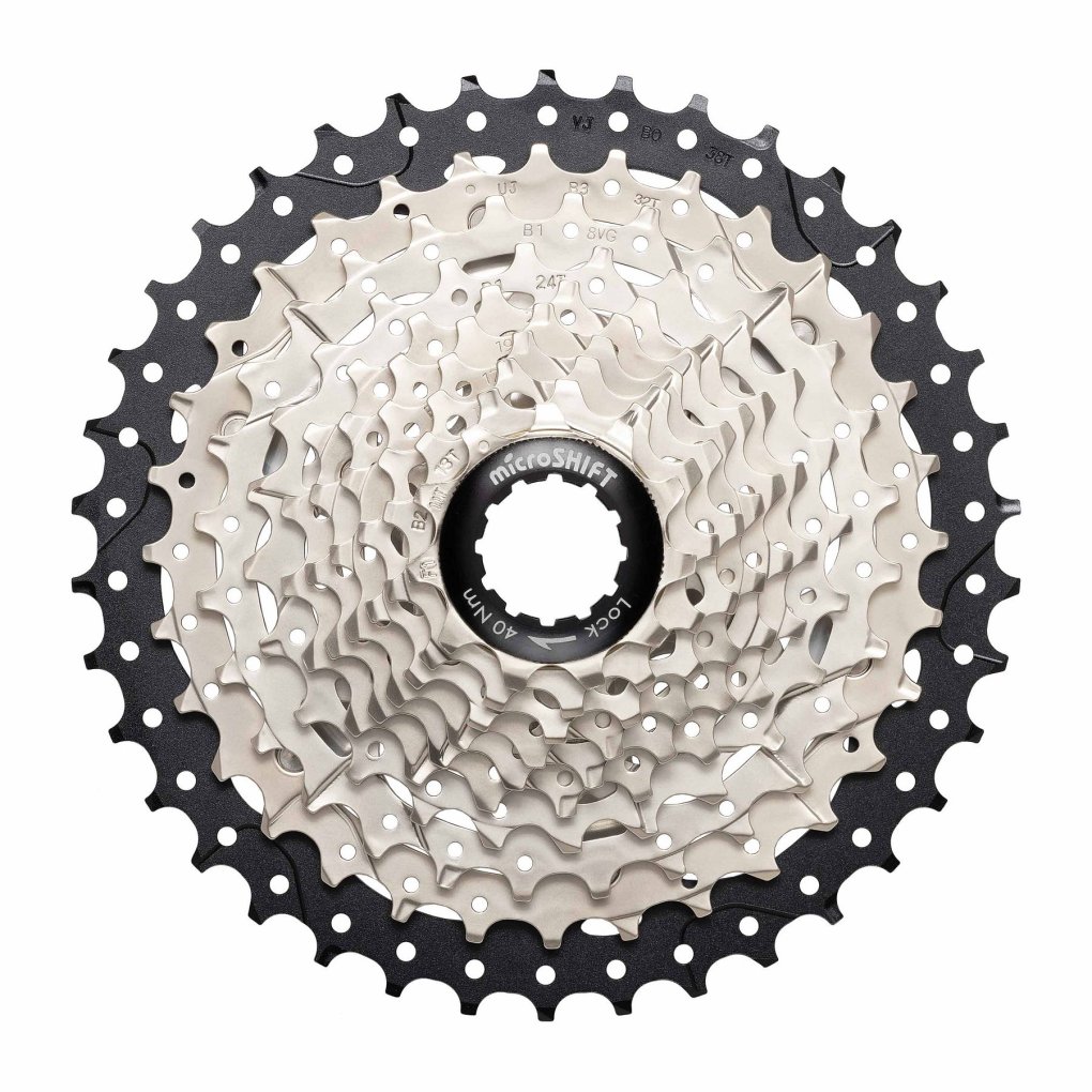 microSHIFT Cassette 10-Speed 11-38T Shimano HG — microSHIFT
