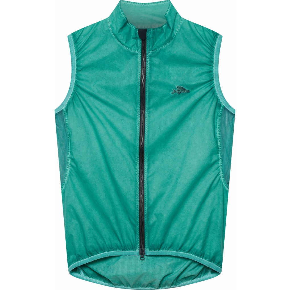 Café du Cycliste Edith Gilet Men - cold dye/dark sea | BIKE24