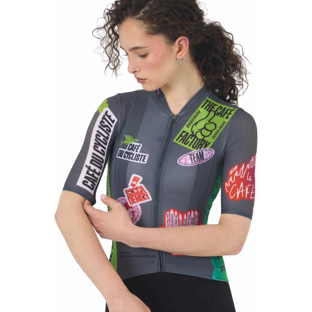 Café du Cycliste x Café Factory Team Bergida Short Sleeve Jersey
