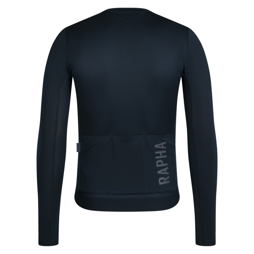 Rapha Pro Team Lightweight Long Sleeve Jersey Men - white/silver