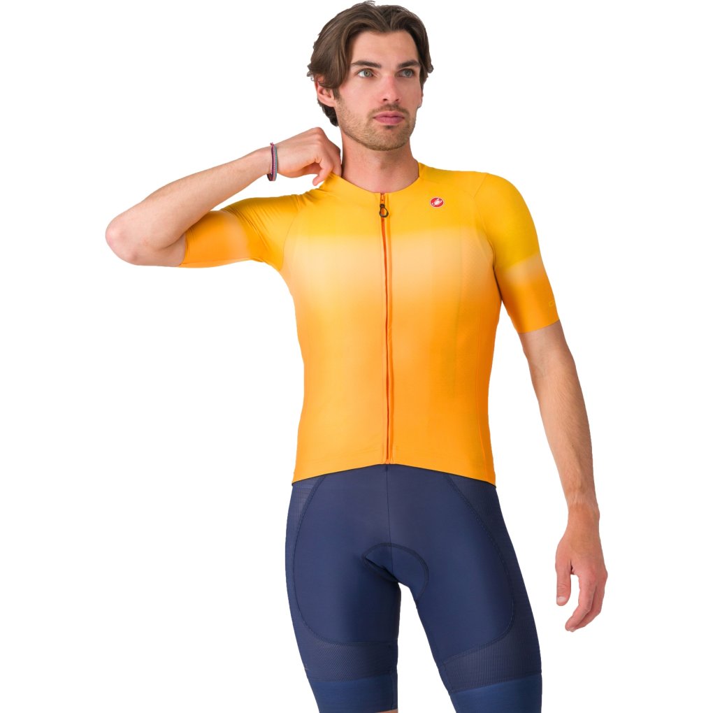 Castelli UPF Jersey Men - vivid orange 863 | BIKE24
