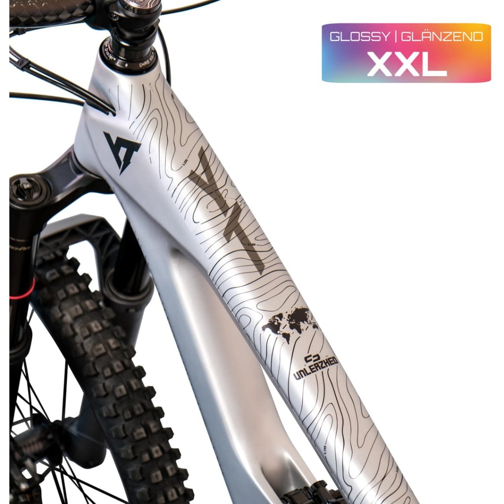 Bicicleta Protección Pintura Lámina Pegatina Marco Carbono MTB BMX