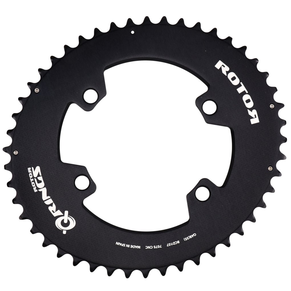 パーツ Rotor Q-Ring 4x110BCD 11/12S 36T ROUND RING 110x4 OUTER 12-11Sアウター 110x4 ラウンドリング
