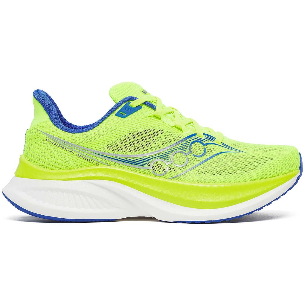 Saucony Endorphin Speed Running Shoes Men citron/lapis