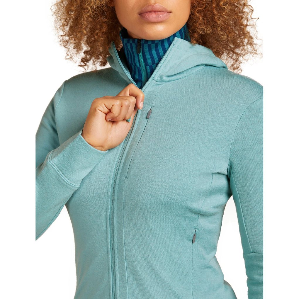 Icebreaker Damen Merino Quantum Ii Kapuzenjacke Damen Icebreaker