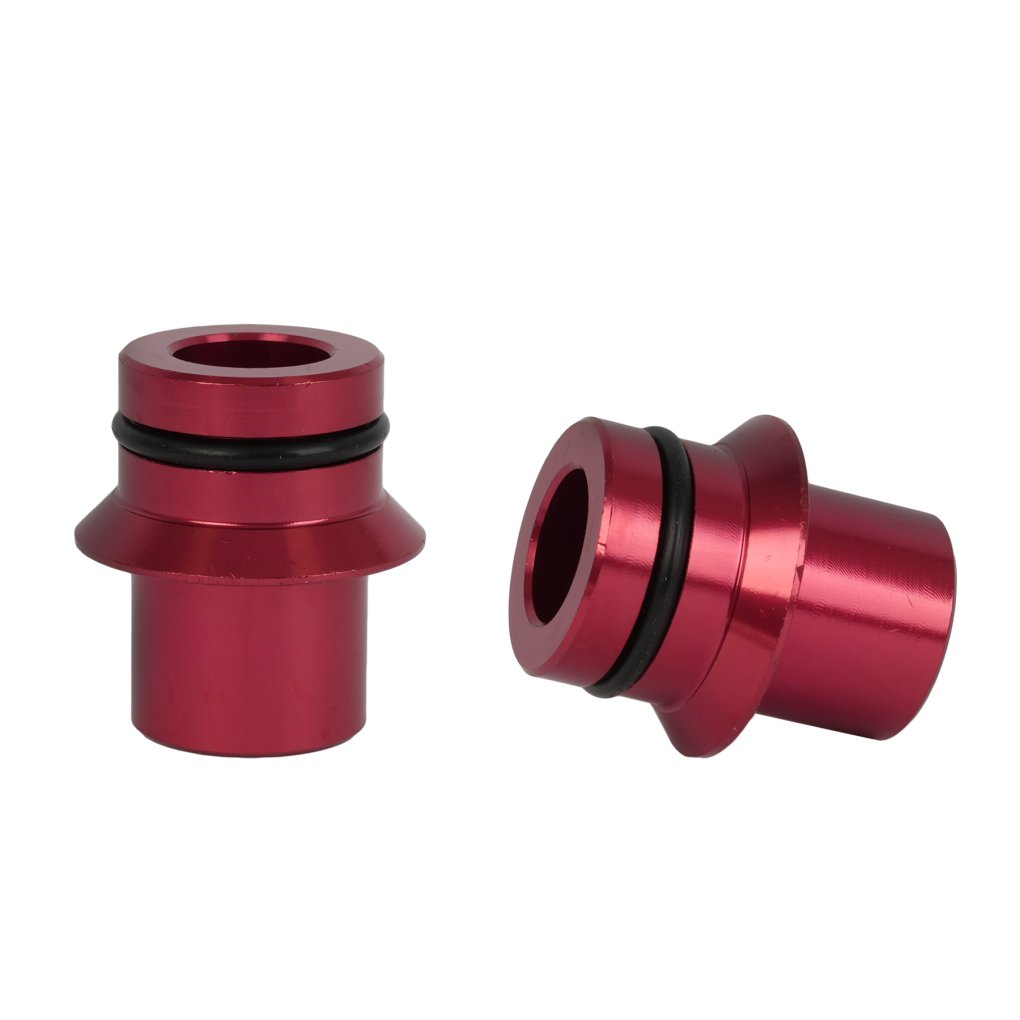 Adattatore Asse Passante 12/15/20 Mm Per Rullo Ciclismo – Colori: Argento (12), Rosso (15), Nero (20)
