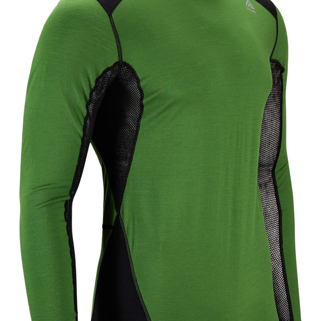 Aclima Lightwool 140 Sport Long Sleeve Shirt Men cactus/jet