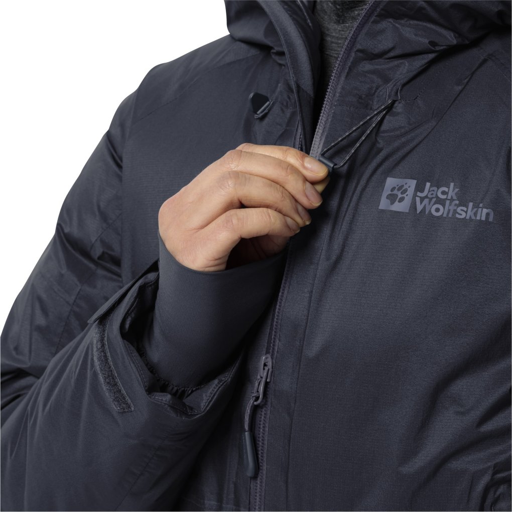 Jack Wolfskin Cyrox 2L Womens Down Jacket graphite BIKE24