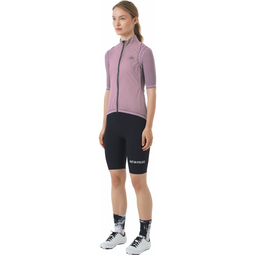 Café du Cycliste Edith Gilet Women - cold dye/mineral pink | BIKE24