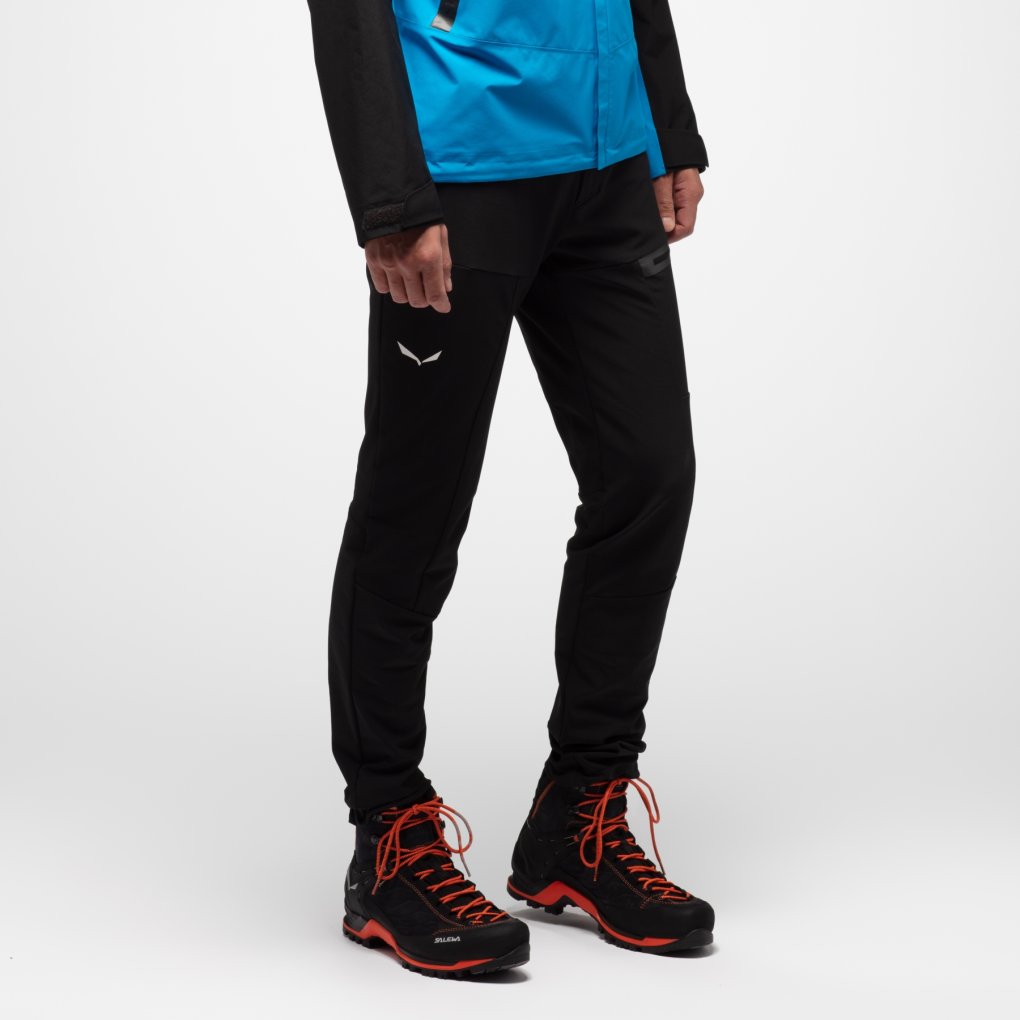 Salewa Terminal Durastretch Regular Pants Men black out 910