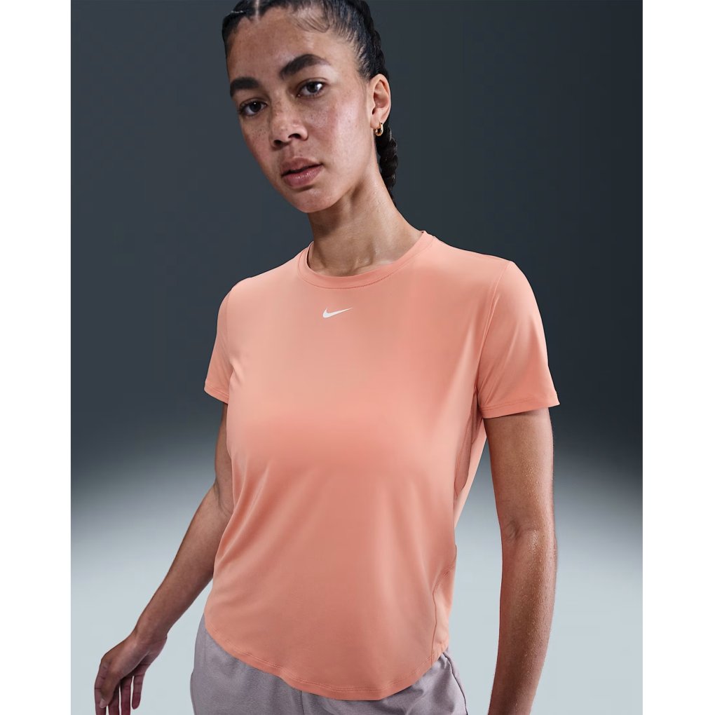 Nike One Classic Dri-FIT Short Sleeve Top Women apricot agate