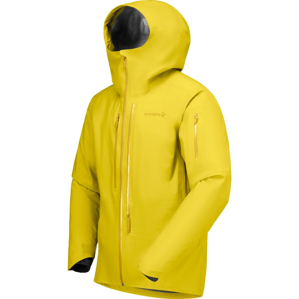 Norrona Lofoten Gore Tex Pro Jacket Norrona Jacke Gelb Norrona