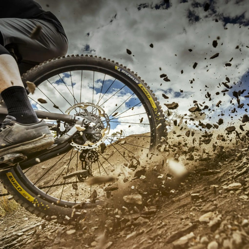 Michelin E-Wild Folding Tire Rear Racing Line E25