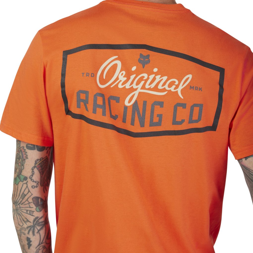 FOX Original Short Sleeve Premium Tee Men - blood orange | BIKE24