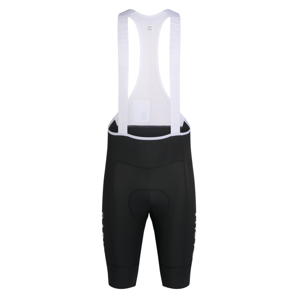 Rapha Pro Team Training Bib Shorts Men - black/white | BIKE24
