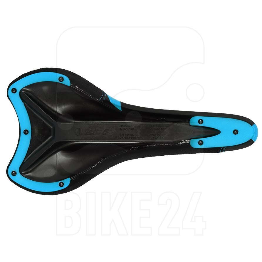 Selle Cube SDG Fly 2.0 I-Beam Noir/citron Vert - Légère VTT Route Homme/femme