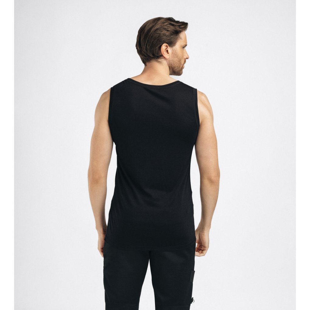 Aclima Lightwool 140 Singlet V2 Sleeveless Shirt Men - jet black