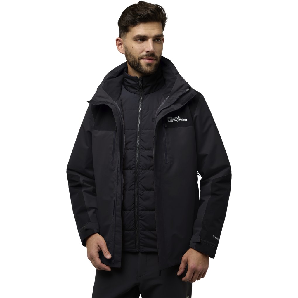Jack Wolfskin Jasper 3In1 Jacke Herren phantom BIKE24