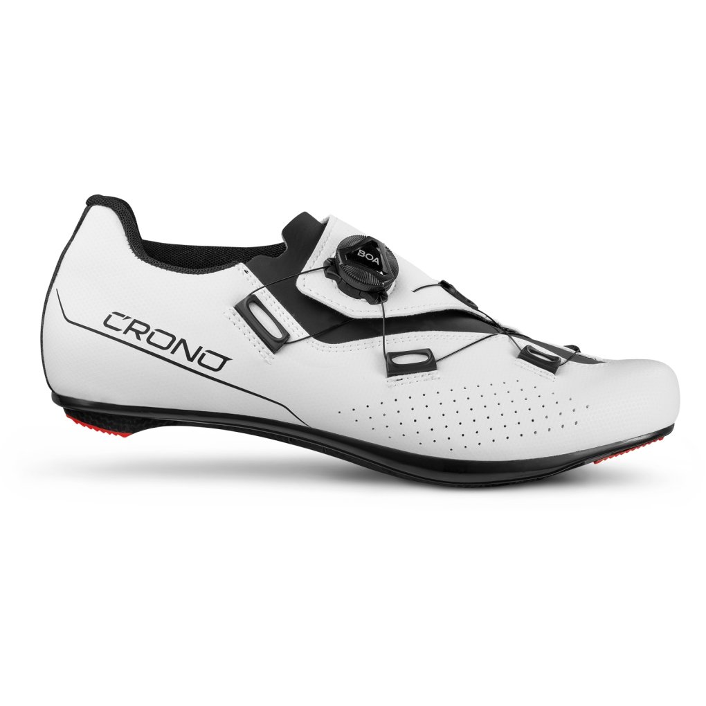 CRONO CR3 カーボン ロードシューズ size:39 ブラック/シルバー Crono CR3 Road Shoes - Black/Silver | BIKE24