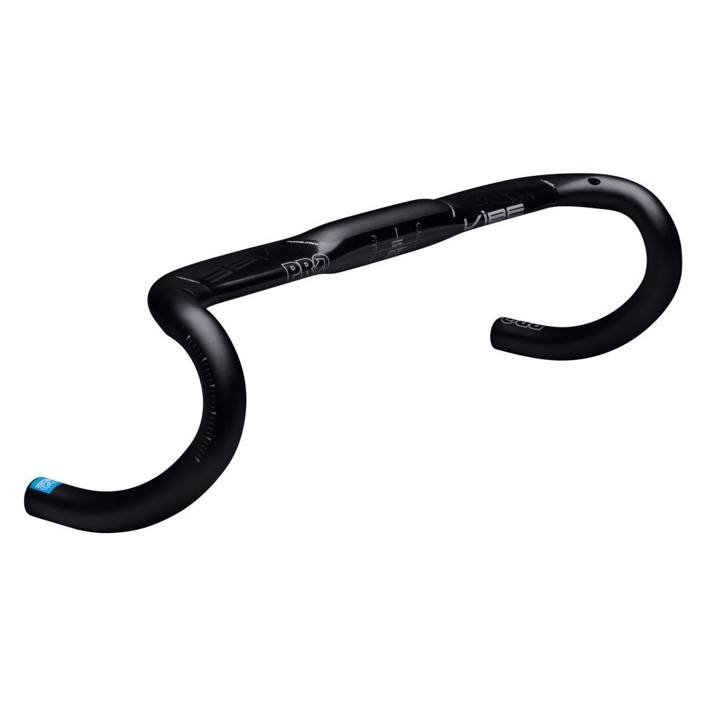 Guidon Vélo Route 31,8 Mm Longueur 42 Cm - Aluminium, Noir, Professionnel, Neuf