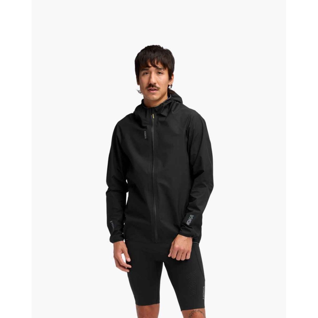 Hoka Skybreeze Waterproof GTX Jacket Men - black | BIKE24