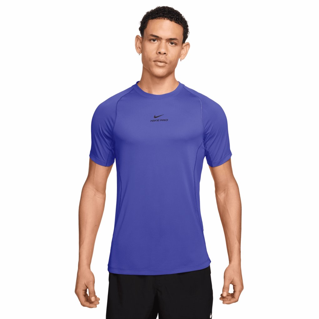 Nike Pro Dri-FIT Short Sleeve Top Men - persian violet/black