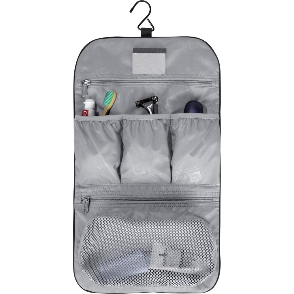 Jack Wolfskin Konya Waschsalon Waschtasche schwarz BIKE24