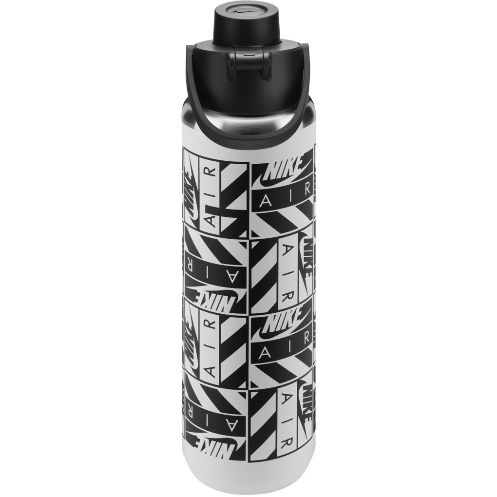 Nike Stainless Steel Recharge Chug Bottle 24oz/709ml white/black