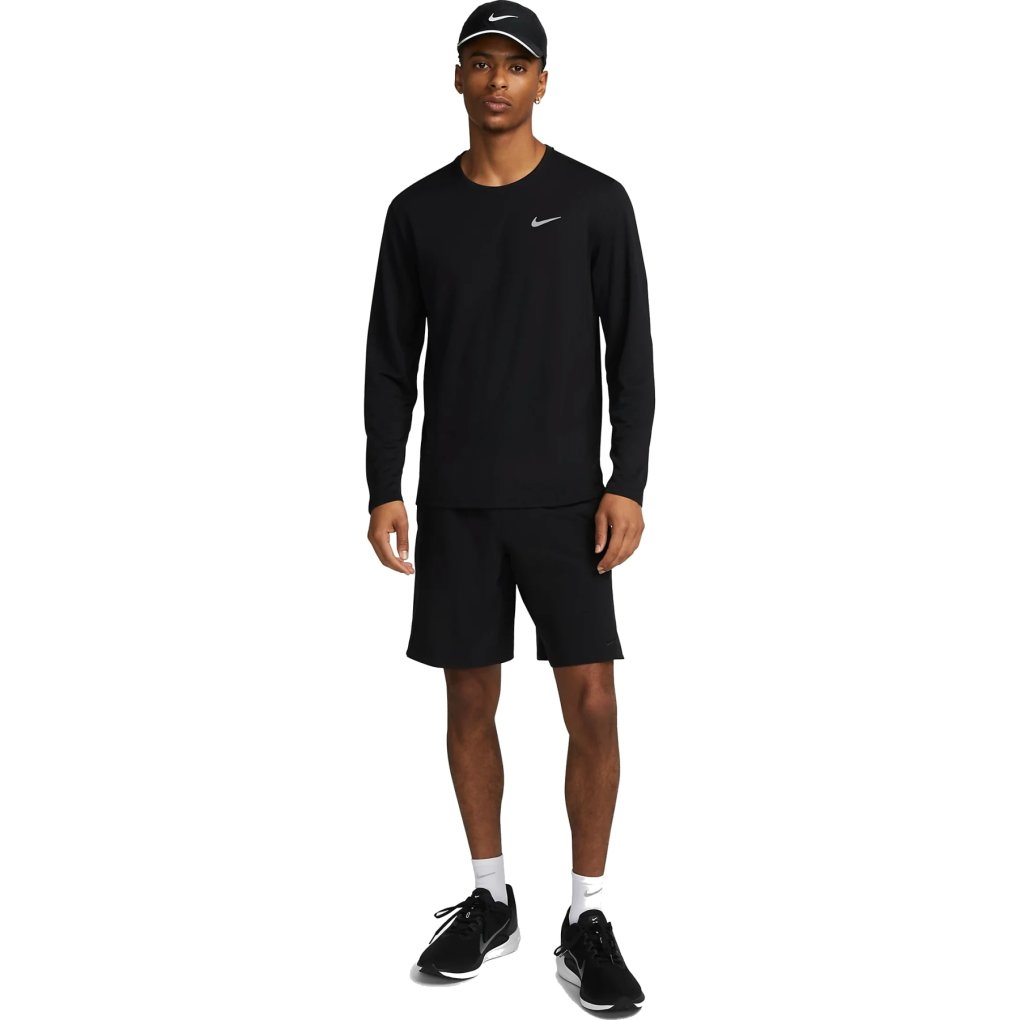 Nike Miler Dri-FIT UV Long-Sleeve Running Top Men black - Main Image