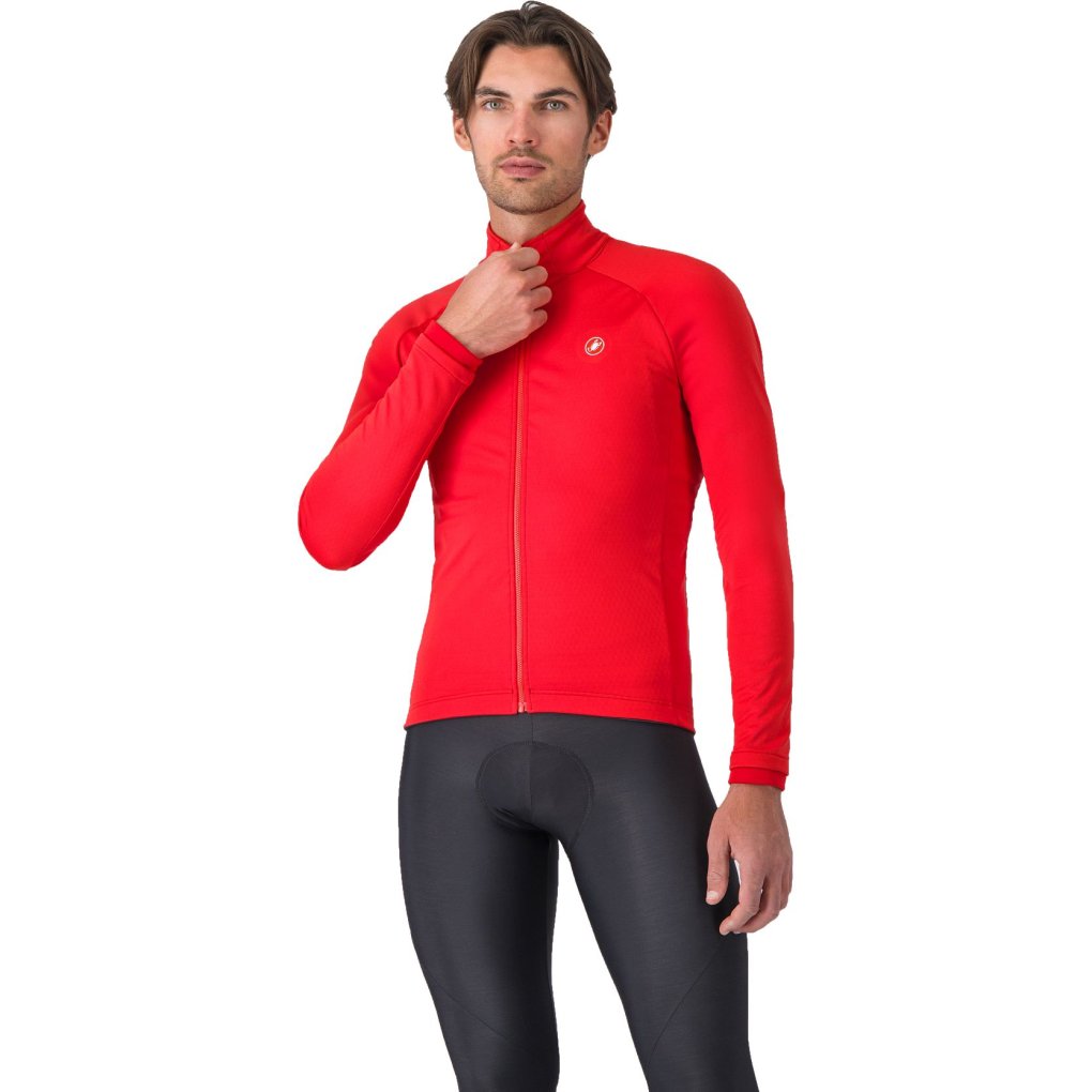 CASTELLI TRANSITION JACKET マタドールレッド castelli-competizione-jacket-