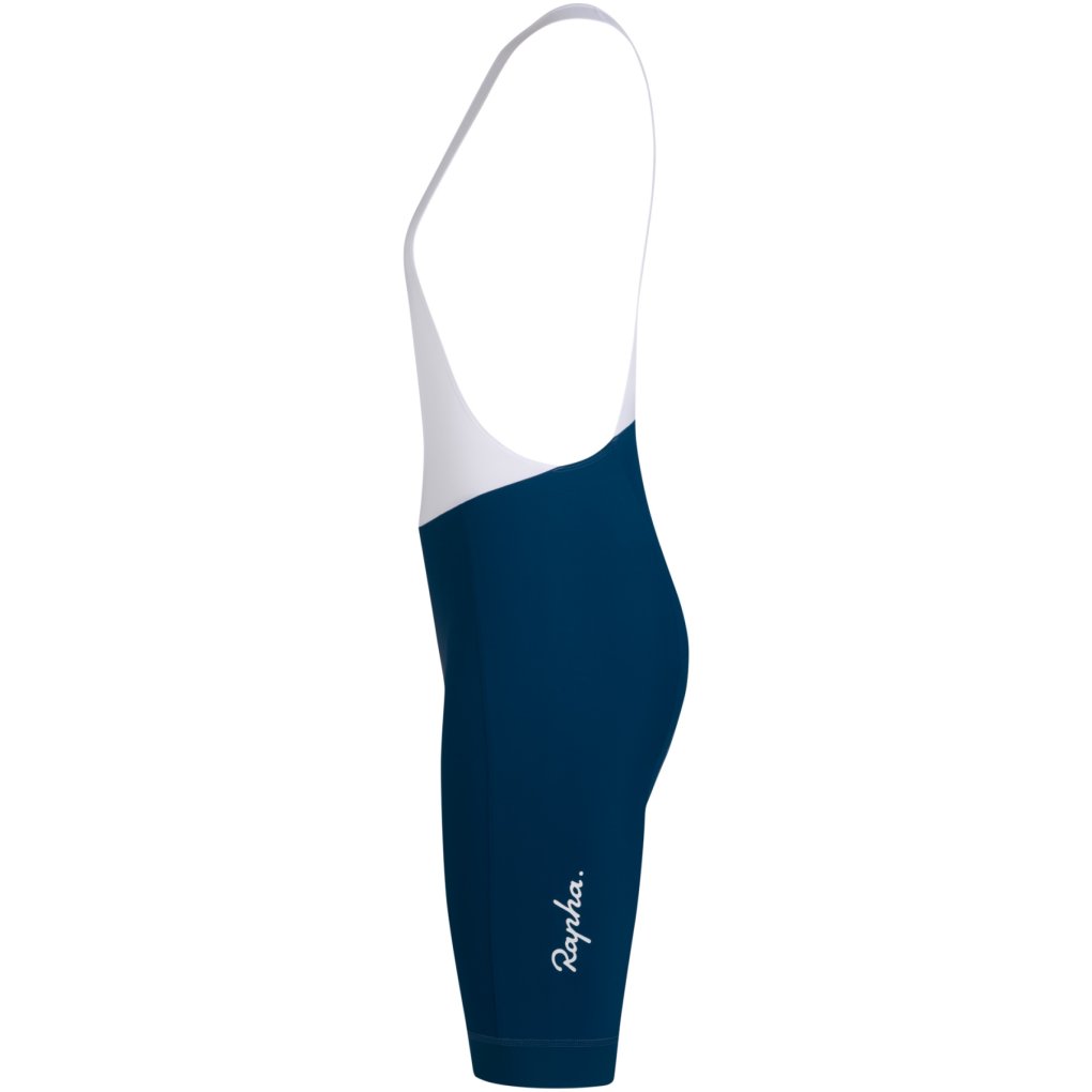 Rapha Core Bib Shorts Women - dark navy/white | BIKE24
