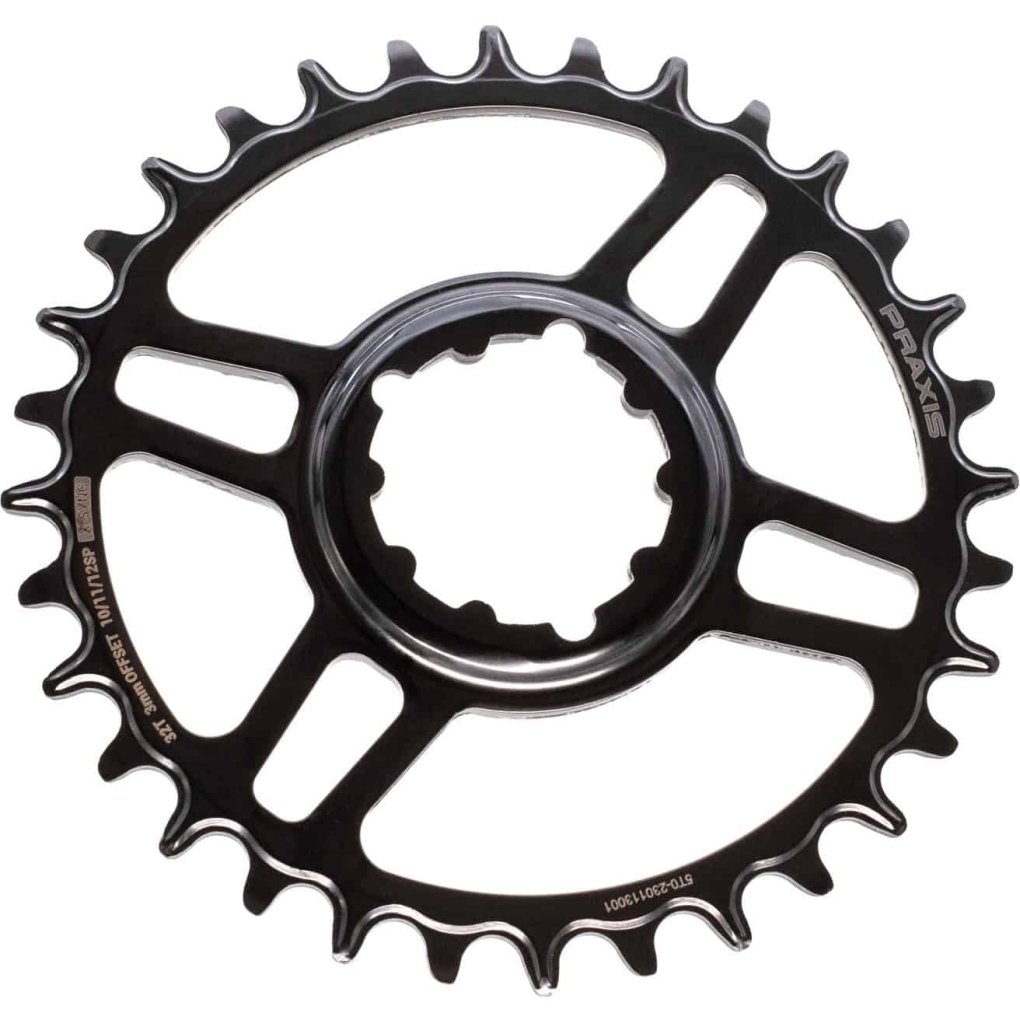Praxis Works Direct Mount 1X Kettingblad Staal - MTB | Narrow Wide | 10/11/12-Voudig - 0mm Offset - 32T — Praxis Works