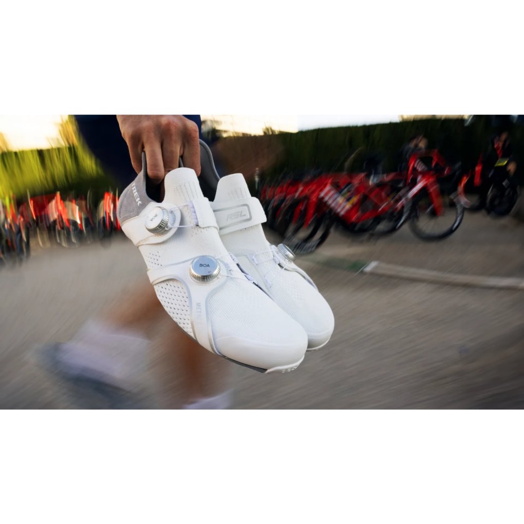 Trek RSL Knit Road Shoes - Black/Gold | BIKE24