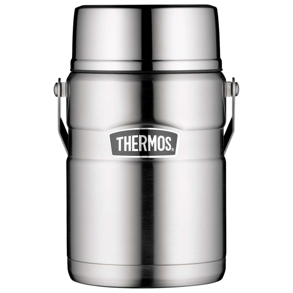 THERMOS® Stainless King Insulated Food Jar stainless steel mat