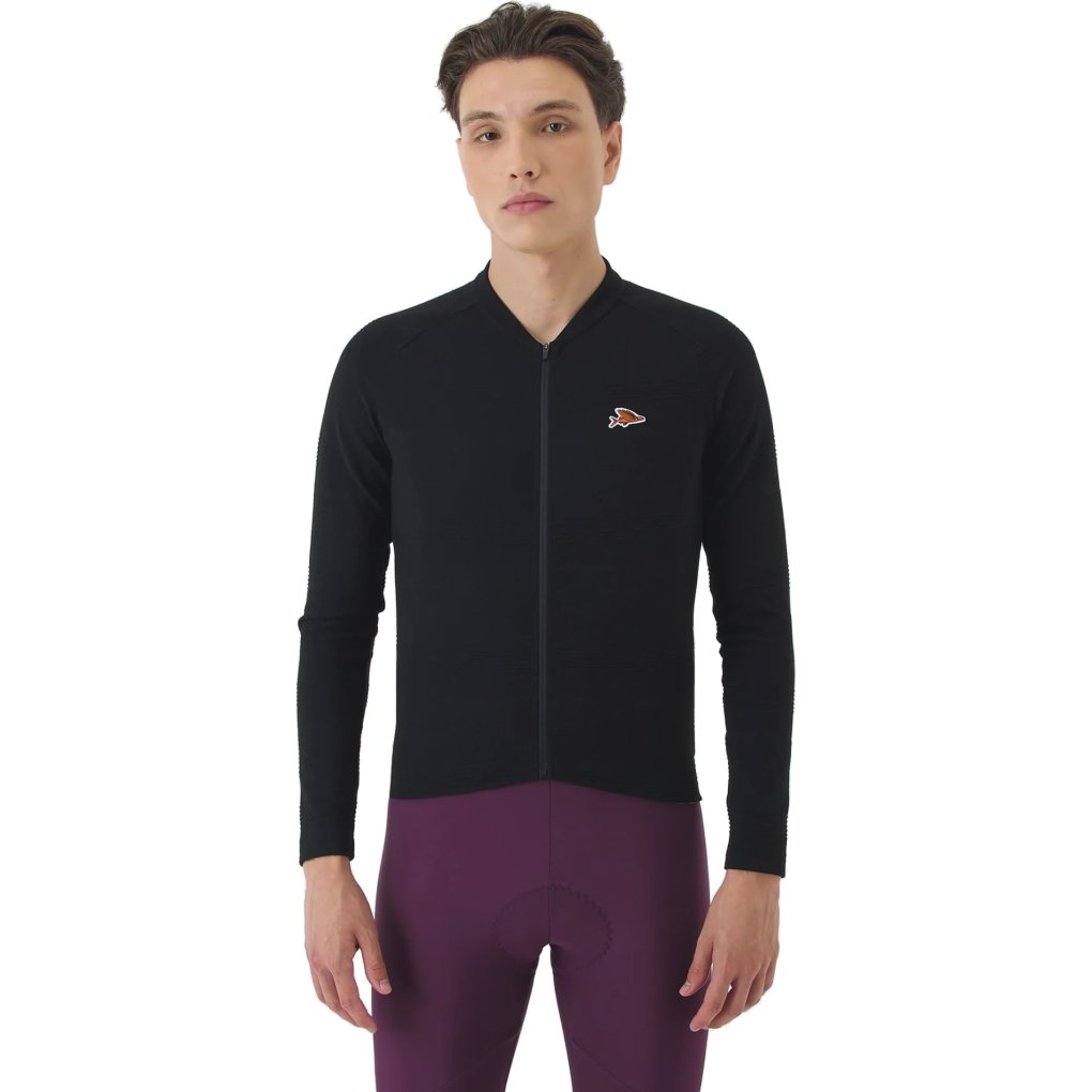 Café du Cycliste Corinne Long Sleeve Jersey Men - black | BIKE24