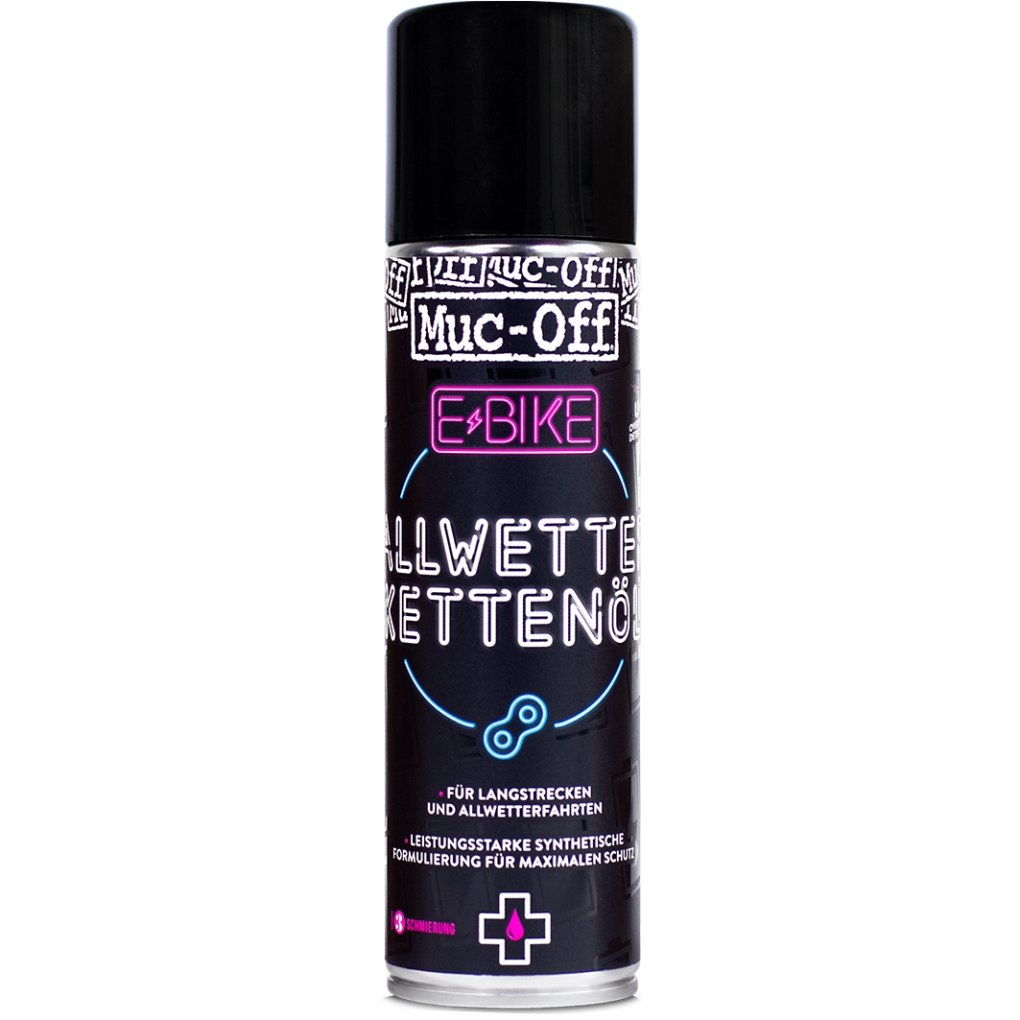 Olio per catena Muc-Off eBike per la secchezza 50 ml, 9.30 CHF Olio per catena Muc-Off eBike per la secchezza 50 ml, 9.30 CHF