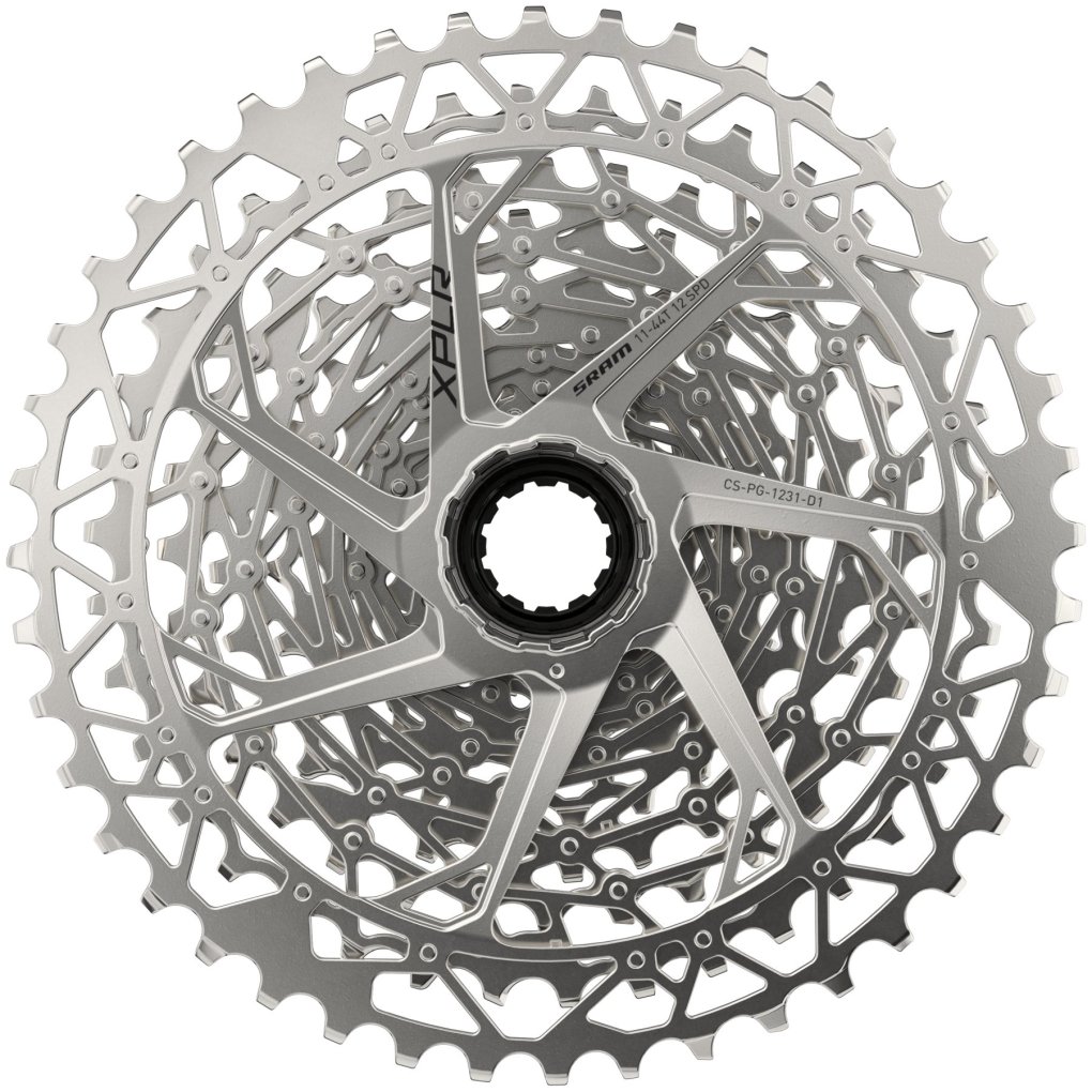Cassette PG-1231 XPLR 11-44T 12速 SRAM PG-1231 Cassette - XPLR | 12-voudig | D1 - zilver | BIKE24